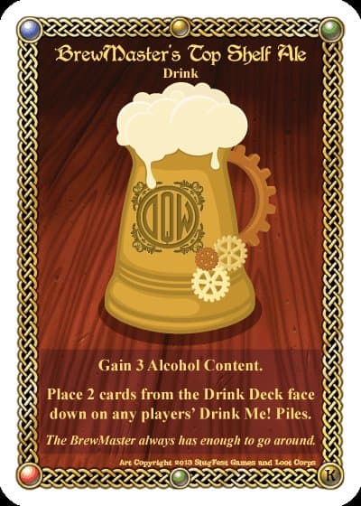 The Red Dragon Inn: Brewmaster's Top Shelf Ale