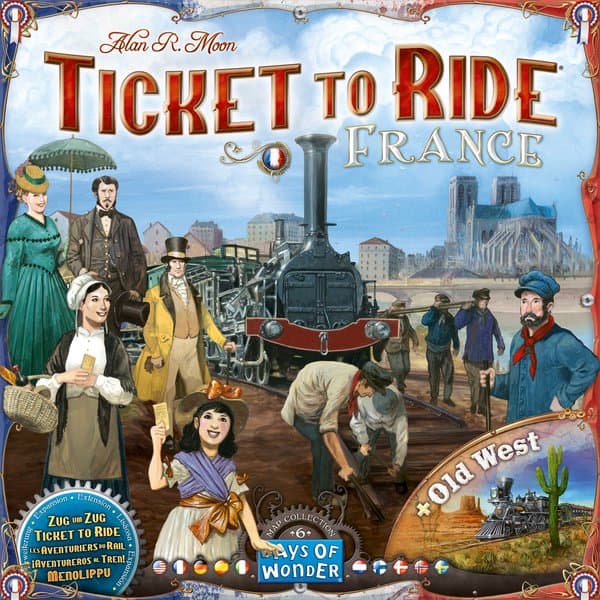 Ticket to Ride: Франция и Дикий Запад