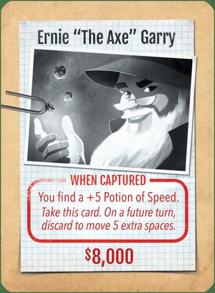 Stop Thief!: Ernie "The Axe" Garry Promo Card
