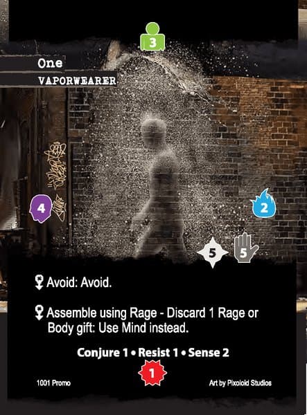 Apocrypha Adventure Card Game: The Saint One Promo Card