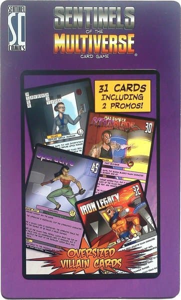 Sentinels of the Multiverse: Oversized Villain Cards