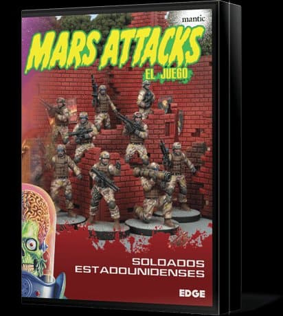Mars Attacks: The Miniatures Game – US Soldiers