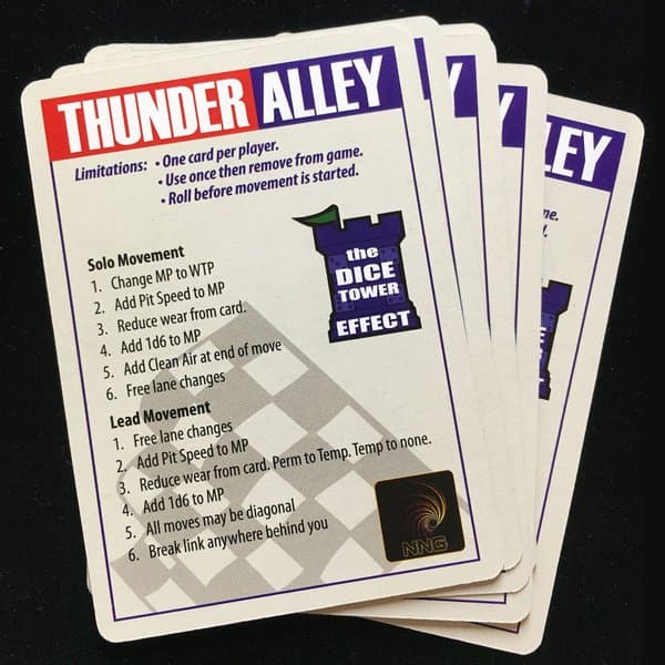 Thunder Alley: Crew Chief Expansion – The Dice Tower Effect Promo Pack