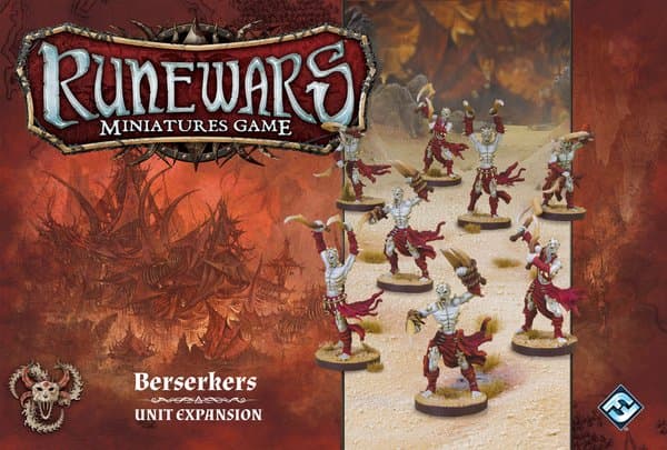 Runewars Miniatures Game: Berserkers – Unit Expansion