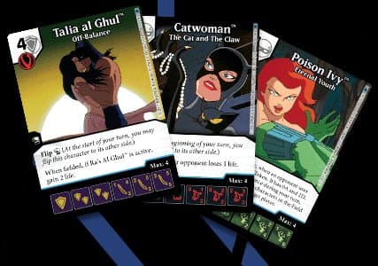 DC Comics Dice Masters: Batman the Animated Series Sirens Promo Cards