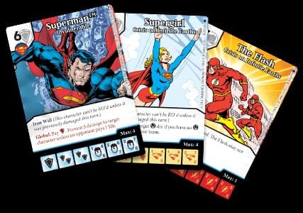 DC Comics Dice Masters: Crisis on Infinite Earths Promo Cards