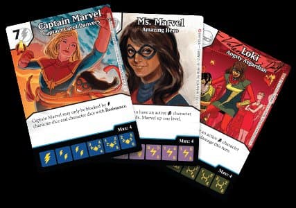 Marvel Dice Masters: Ms. Marvel Promo Cards