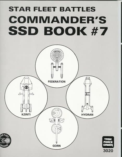 Star Fleet Battles: Commander's SSD Book #7