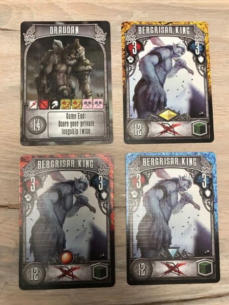 Champions of Midgard: Draudan and Bergrisar King Promo Cards