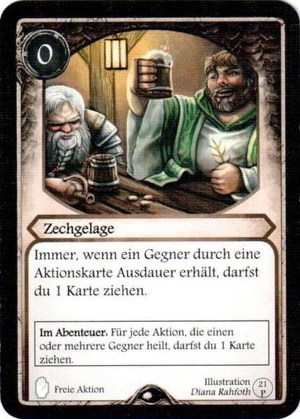 Aventuria: Promokarte "Zechgelage"