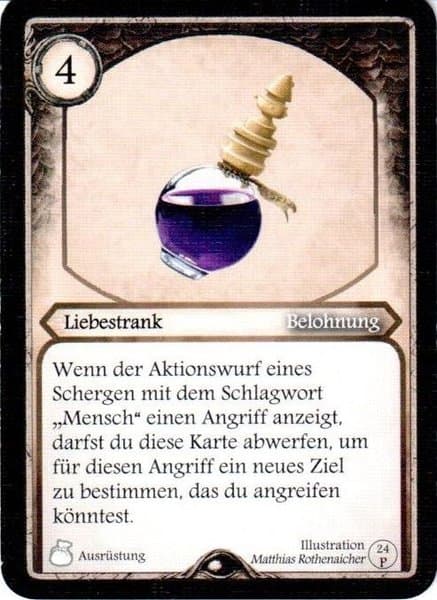 Aventuria: Promokarte "Liebestrank"