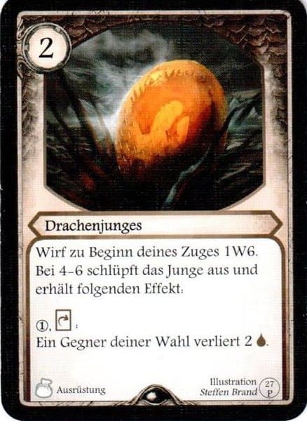 Aventuria: Promokarte "Drachenjunges"
