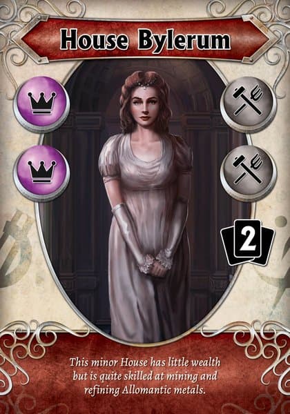 Mistborn: House War – House Bylerum Promo Cards