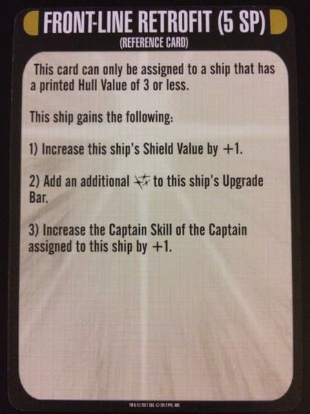 Star Trek: Attack Wing – Frontline Retrofit Resource