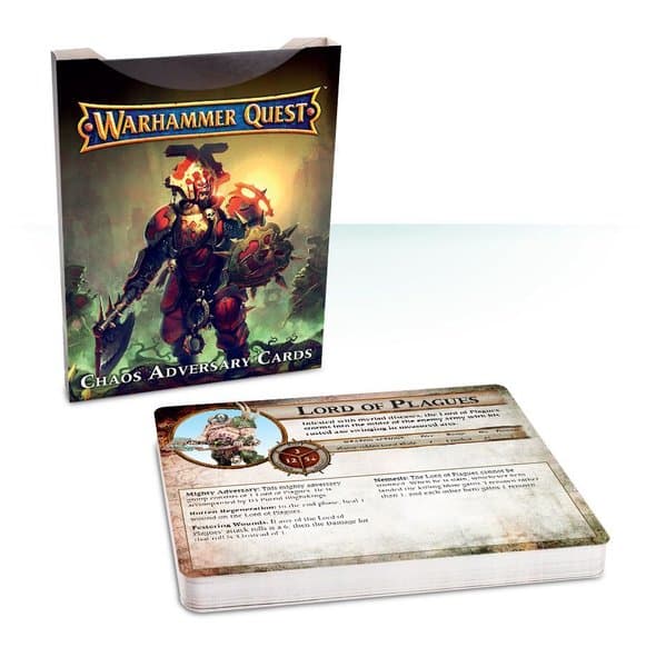 Warhammer Quest: Chaos Adversary Cards