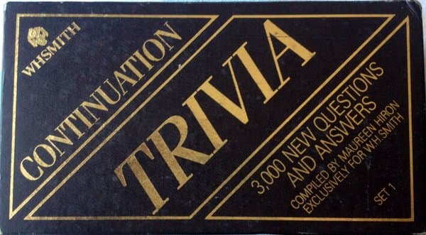 Continuation Trivia: Set One