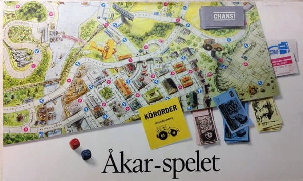 Åkar-spelet