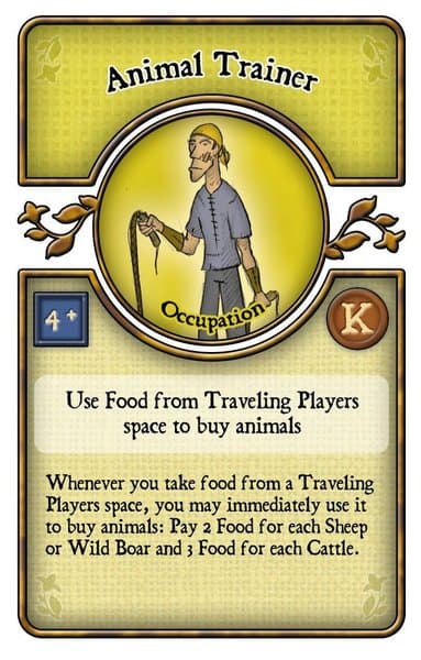 Agricola: Animal trainer