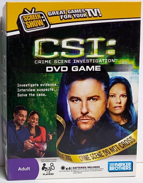 CSI: Crime Scene Investigation DVD Game