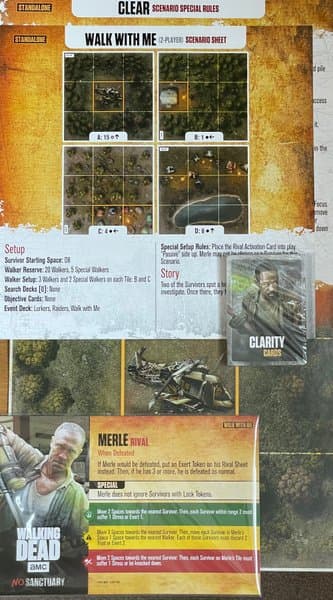 The Walking Dead: No Sanctuary – Walk With Me & Clear Scenario Pack