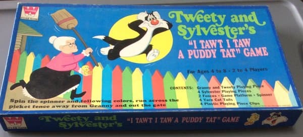 Tweety and Sylvester's I Tawt I Taw a Puddy Tat Game