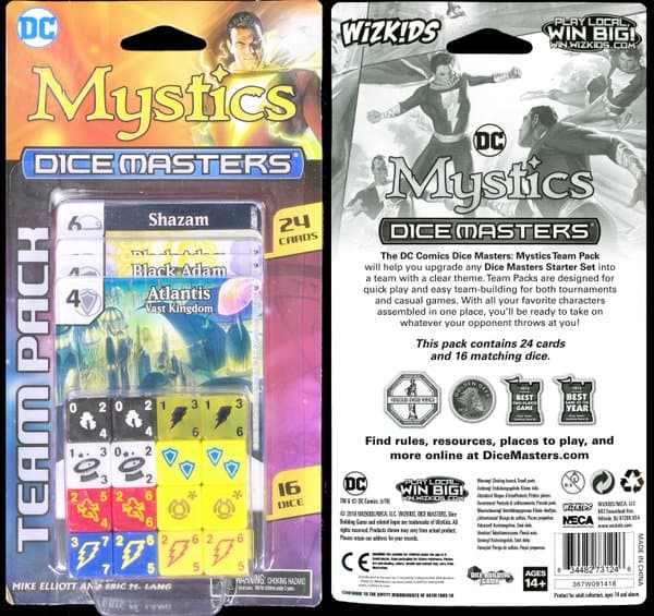 DC Comics Dice Masters: Mystics Team Pack