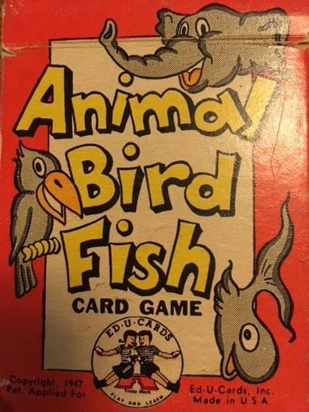 Animal Bird Fish Card Game