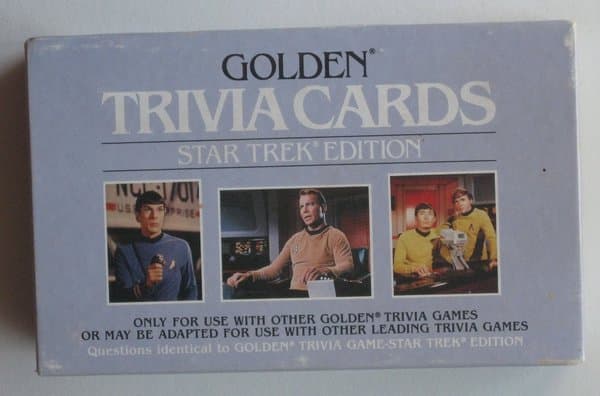 Golden Trivia Cards: Star Trek Edition