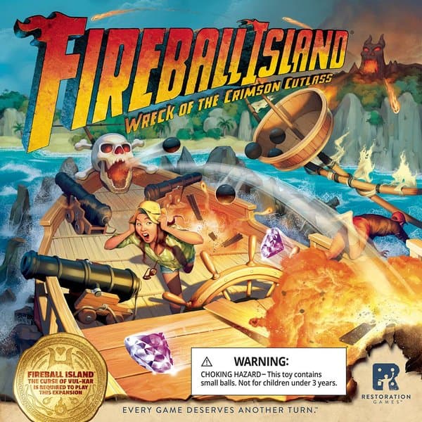 Fireball Island: Обломки "Багрового кортика"