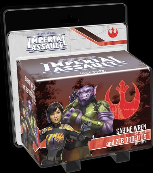 Star Wars: Imperial Assault – Sabine Wren and Zeb Orrelios Ally Pack