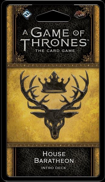 A Game of Thrones: The Card Game (Second Edition) – House Baratheon Intro Deck