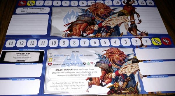 Dragonfire: Dragonborn Wizard Promo Card