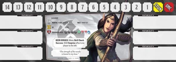 Dragonfire: Ranger Wood Elf Promo Card