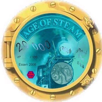 Age of Steam Expansion: 20,000 Rails Under the Sea