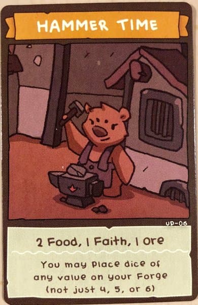 BarBEARian Battlegrounds: Hammer Time Promo Card