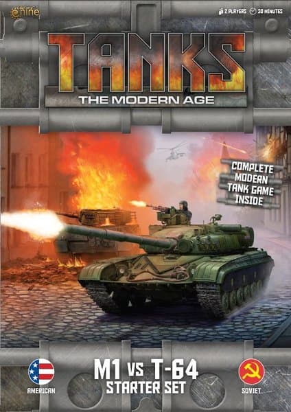 TANKS: The Modern Age – M1 vs T-64 Starter Set