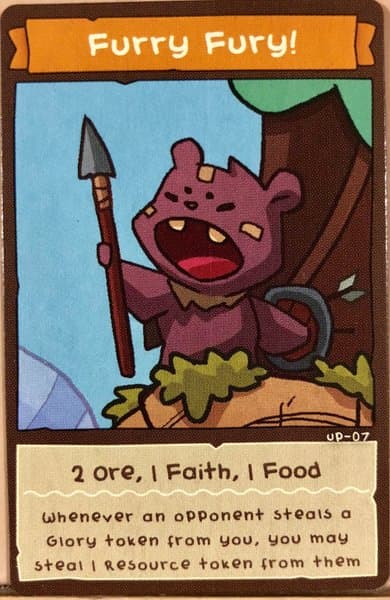 BarBEARian Battlegrounds: Furry Fury! Promo Card
