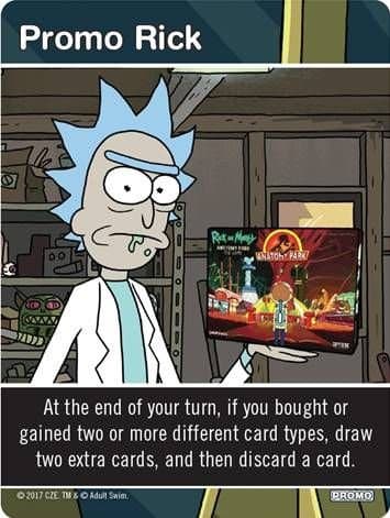 Rick and Morty: Close Rick-Counters of the Rick Kind Deck-Building Game – Promo Rick