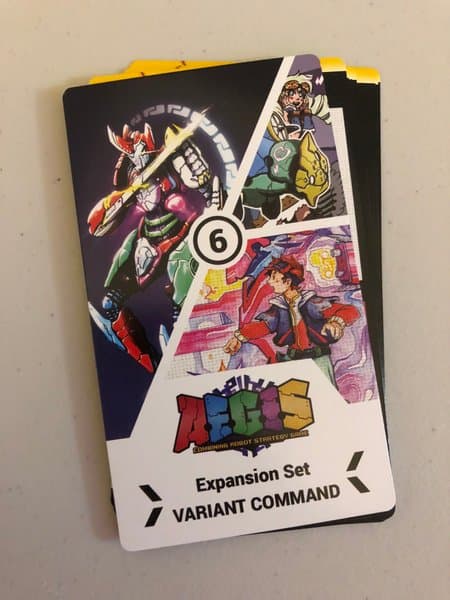 A.E.G.I.S.: Combining Robot Strategy Game – Variant Command Expansion