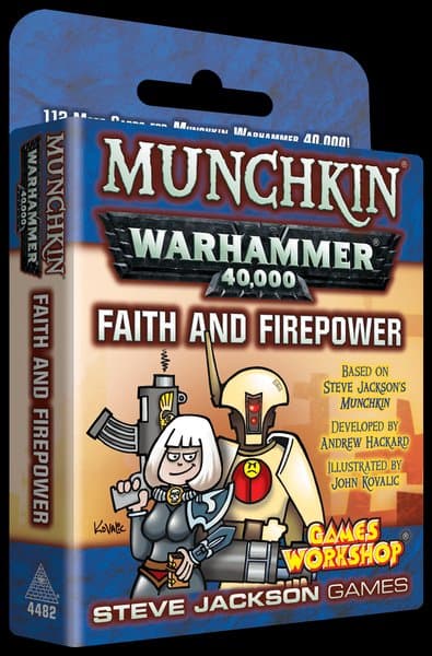 Манчкин Warhammer 40,000: Огнём и верой
