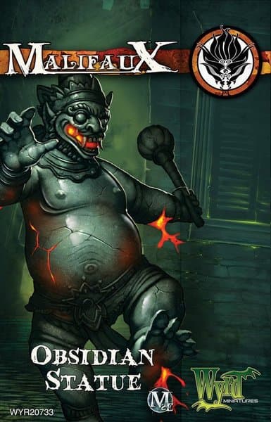 Malifaux: Obsidian Statue