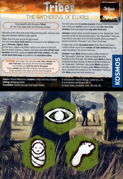 Tribes: The Gathering of Elders Mini-Expansion