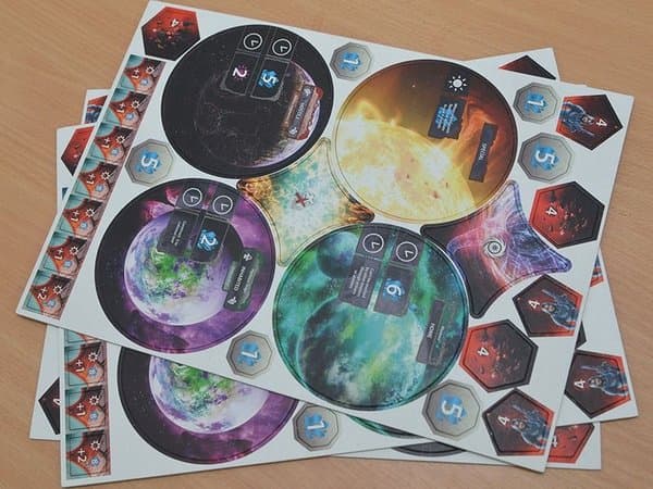 Burning Suns: Parallel Galaxies