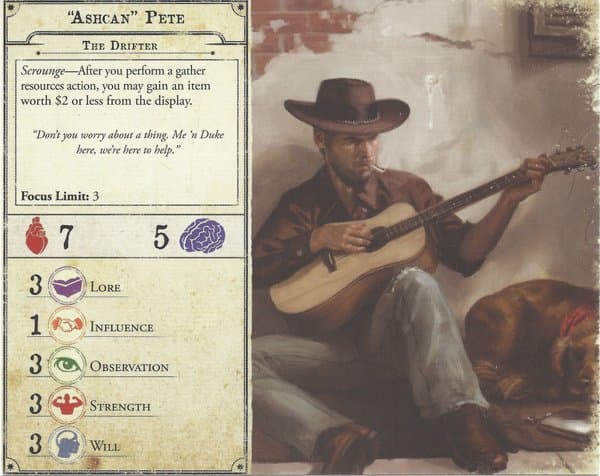 Arkham Horror (Third Edition): Arkham Nights 2018 Promotional Character Card Set