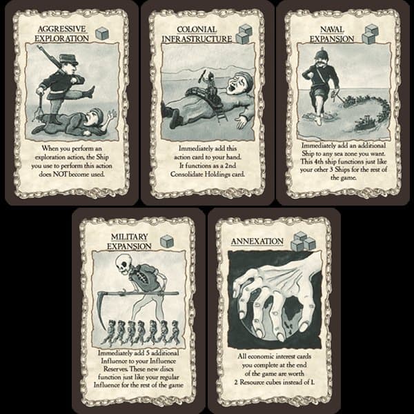 Colonialism: Upgrade Cards