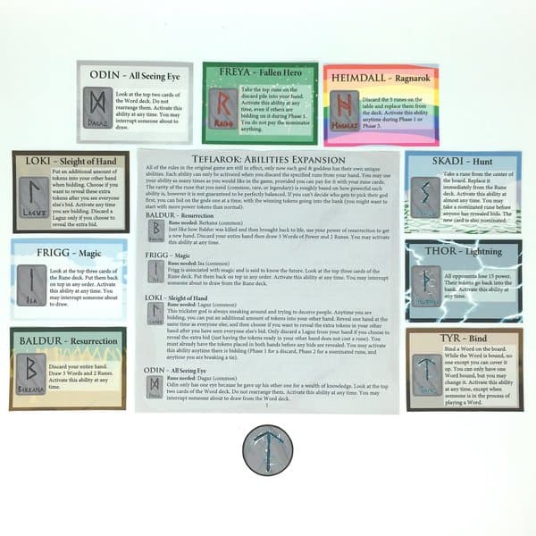 Teflarok: Game of the Gods – Abilities Expansion