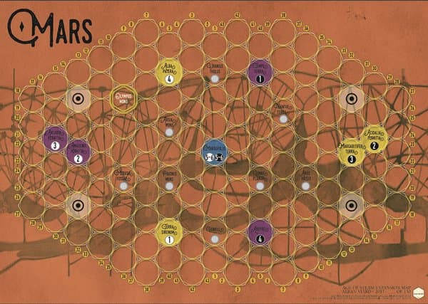 Age of Steam Expansion: Mars – Global Surveyor