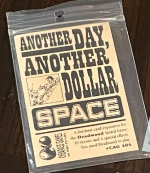 Another Day, Another Dollar: Space