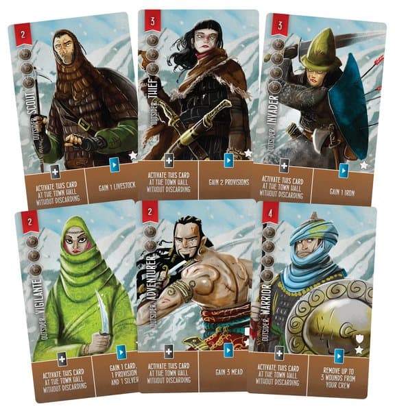 Raiders of the North Sea: Garphill Games 5-Year Anniversary Promo Cards