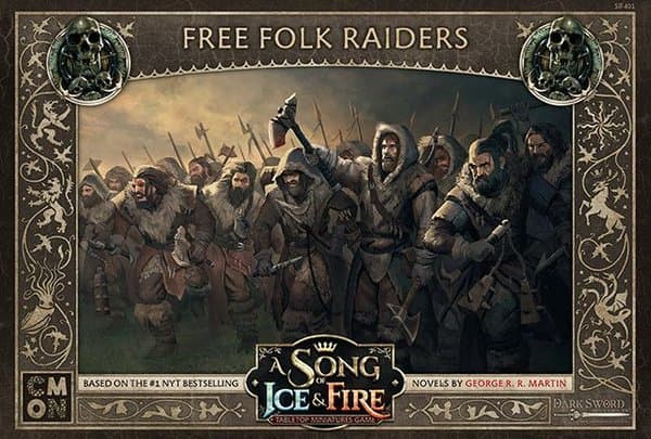 A Song of Ice & Fire: Tabletop Miniatures Game – Free Folk Raiders